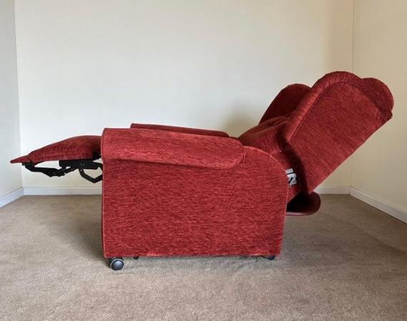 Image 10 of WILLOWBROOK ELECTRIC RISER RECLINER RED CHAIR ~ CAN DELIVER