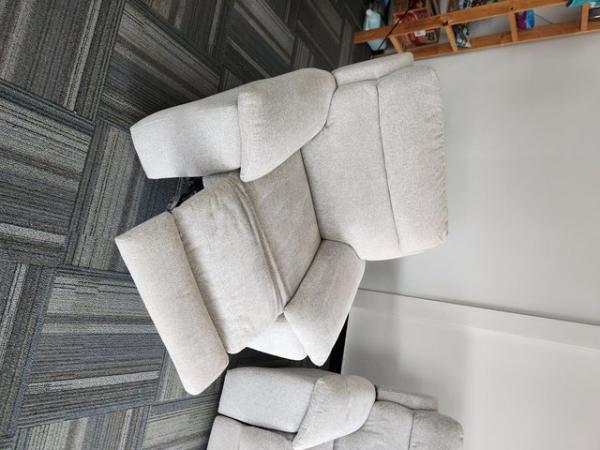 Image 1 of DFS Electric Recliner Sofa & Armchair Set - CAN DELIVER!
