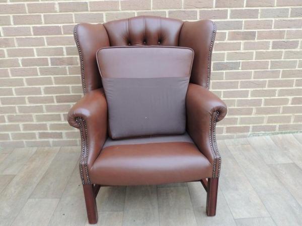 Image 10 of Chesterfield High Back Armchair (UK Delivery)