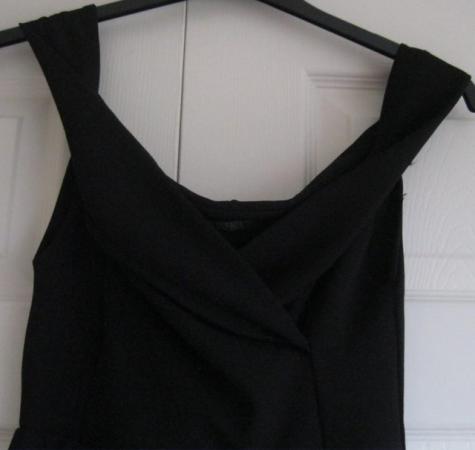 Image 2 of Black sleeveless Jumpsuit by Missfiga, size 8