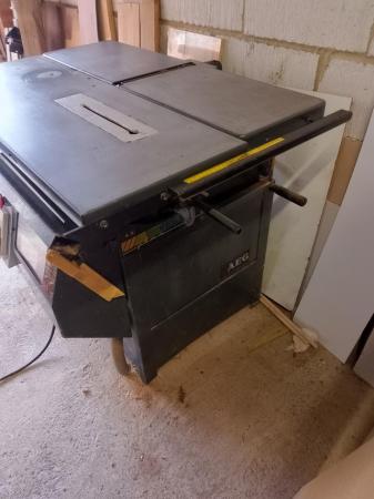 Image 4 of AEG maxi 26 Table saw. Good working order.