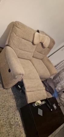 Image 2 of 2 seat electric sofa good condition