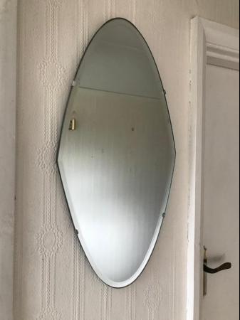 Image 1 of CLASSIC 1930's HALL MIRROR