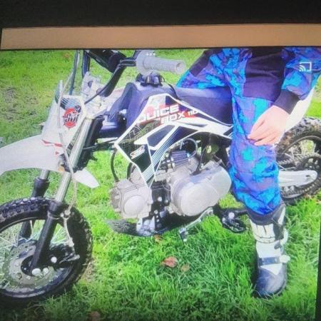 Image 1 of Pit Bike 110 perfect condition for sale motorbike