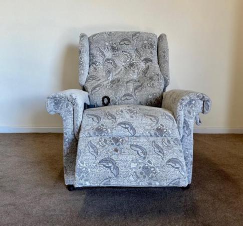 Image 9 of ELECTRIC RISER RECLINER DUAL MOTOR CHAIR GREY ~ CAN DELIVER
