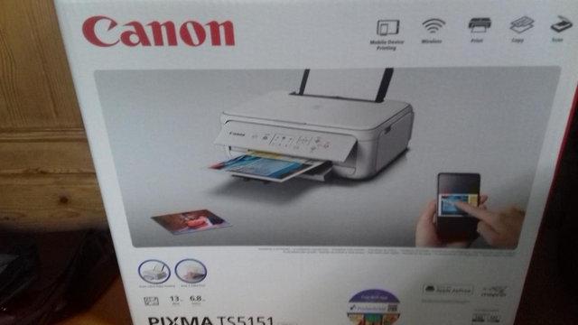 Image 3 of CANON PIXMA TS5151 Multifunction Printer Black