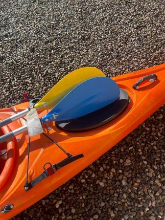 Image 1 of Riot Kayak with two paddles