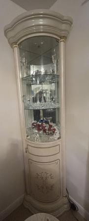 Image 1 of Italian Display Cabinets x 3 plus matching TV Cabinet