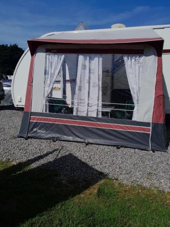 Image 2 of Nr porch awning withgroud sheet and curtains