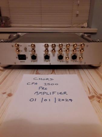 Image 4 of CHORD CPA2500 PRE AMP & CHORD SPM650 POWER AMP