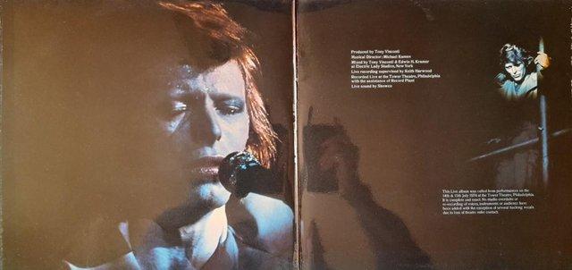 Image 3 of David Bowie ‘David Live’ 1974 UK 1st pressing LP. NM/EX.