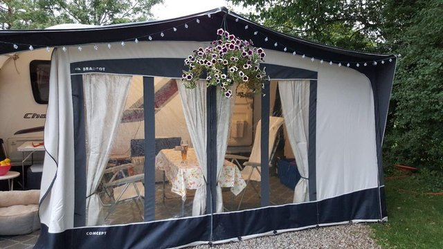 Preview of the first image of Bradcot caravan awning size 870.