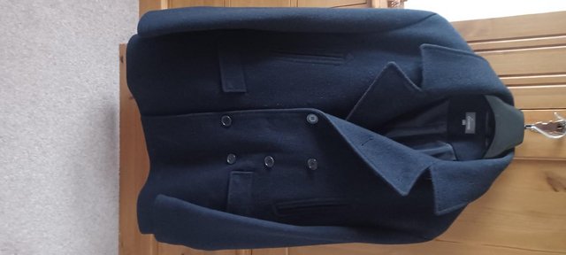Image 3 of MENS, Dark Blue, Overcoat.