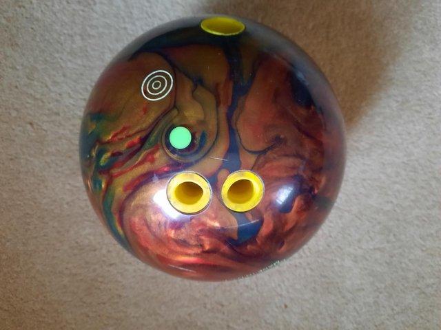 Preview of the first image of 10 Pin Bowling Ball Tornado 11lb.