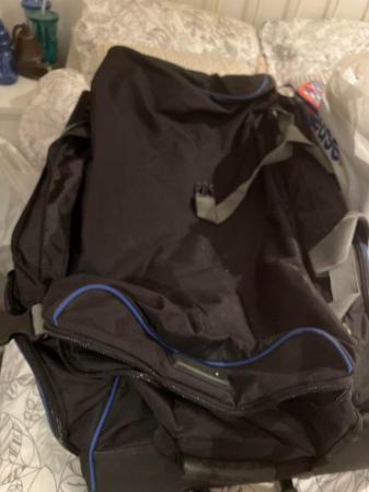 Image 2 of Medium BCD. Large dive bag and fins