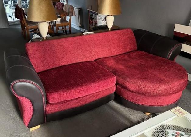 Image 1 of Sofa with Chaise (left or right)