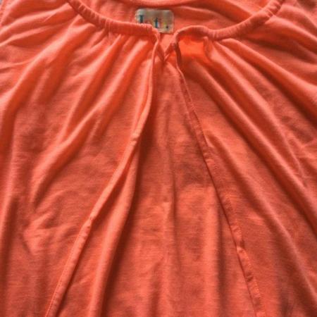 Image 4 of Pretty LOTTIE sz20 Fluorescent Orange Baggy Vest