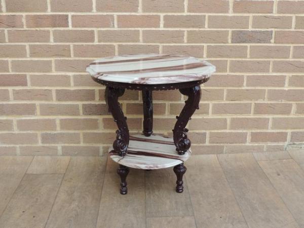 Image 1 of Marble Console (UK Delivery)