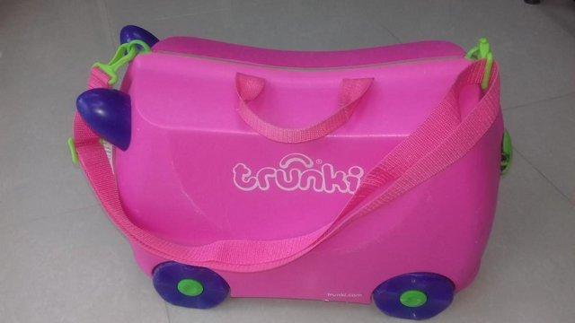Image 3 of TRUNKI - KIDS SUITCASE in PINK