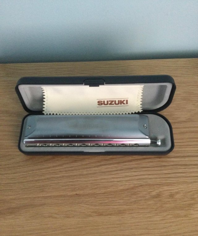 Preview of the first image of Suzuki Chromatic Harmonica Key of C.