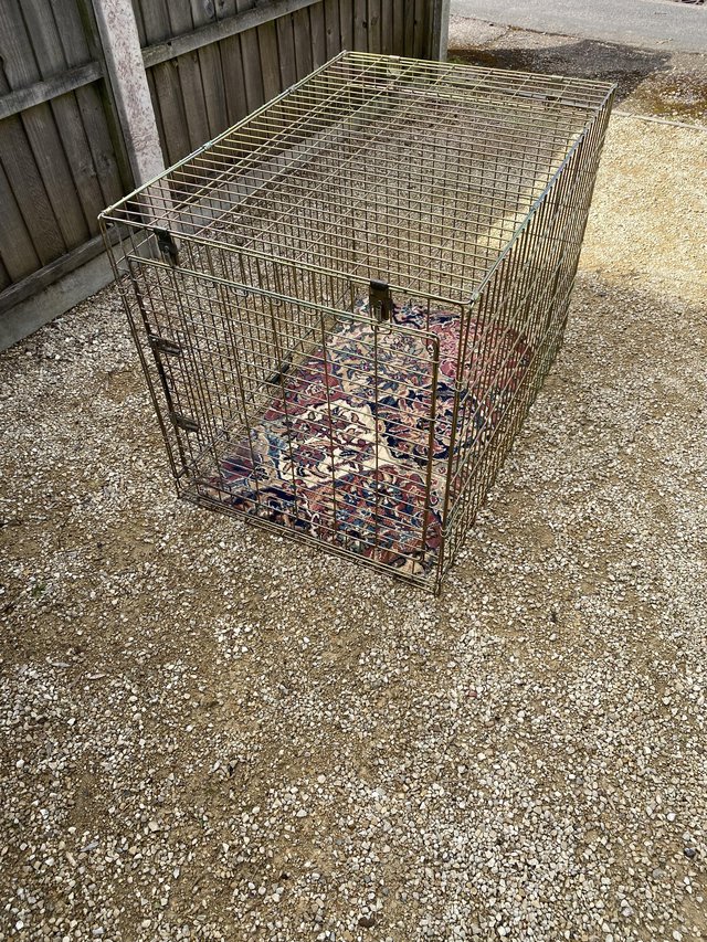 Preview of the first image of Dog travel cage/crate 10 to 15 kg size.