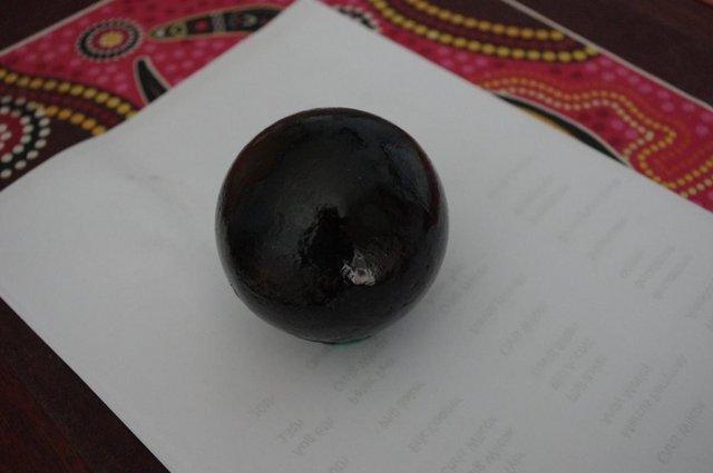 Preview of the first image of A genuine Cannon Ball never been used it weighs about 4 lb.