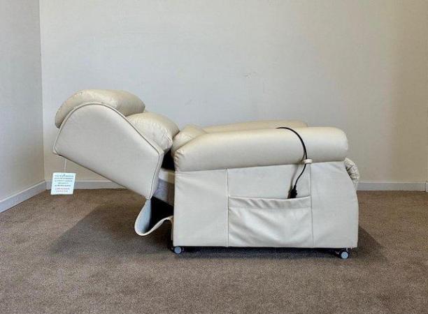 Image 23 of ELECTRIC RISER RECLINER DUAL MOTOR CHAIR LEATHER CAN DELIVER