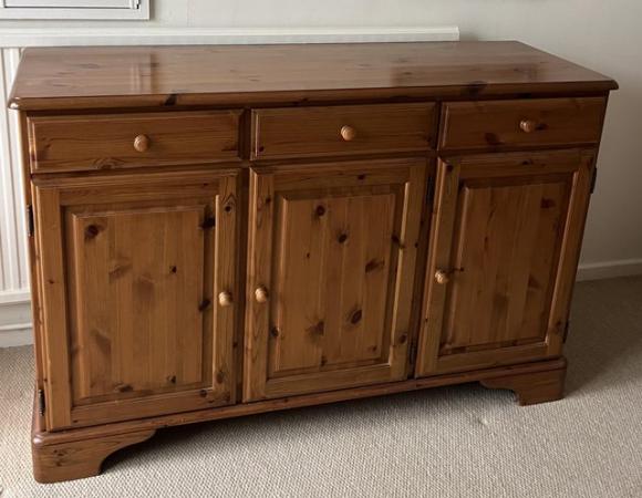 Image 3 of Ducal sideboard in pine 3doors and 3 drawers