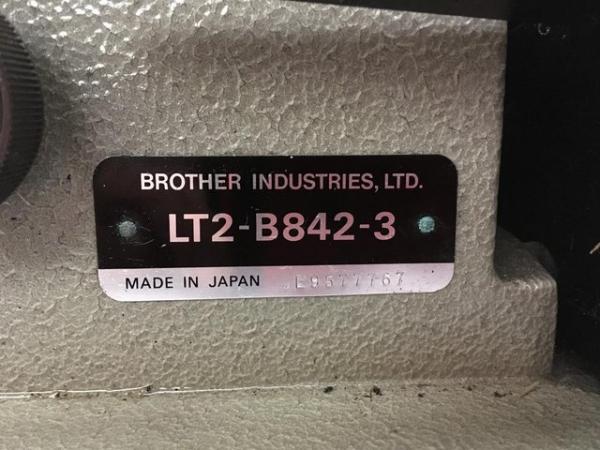 Image 2 of Twin Needle Brother LT2 - B842-3 Industrial Sewing Machine