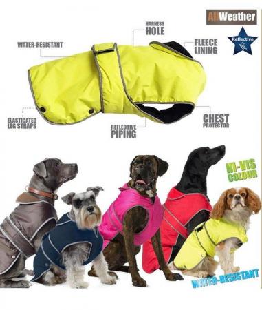 Image 4 of Ancol Muddy Paws All Weather Stormguard Coat, XX-Large