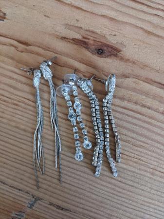 Image 1 of 3x Pairs of Earrings, perfect condition