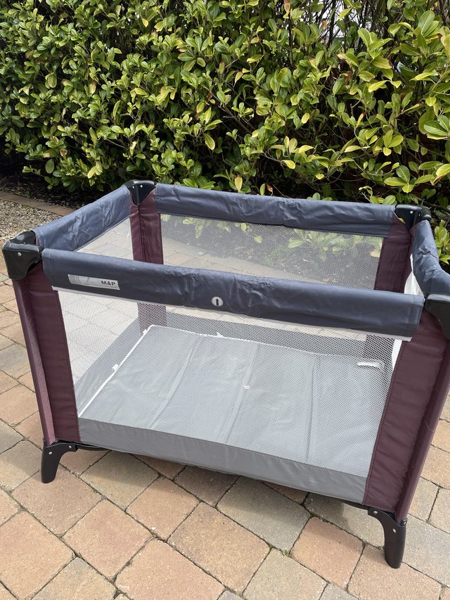 Preview of the first image of Mamas & Papas Travel Cot.