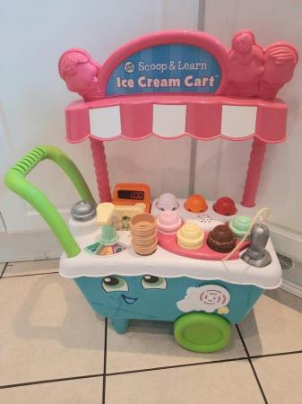 Image 1 of Leapfrog Scoop and Learn Ice Cream Cart