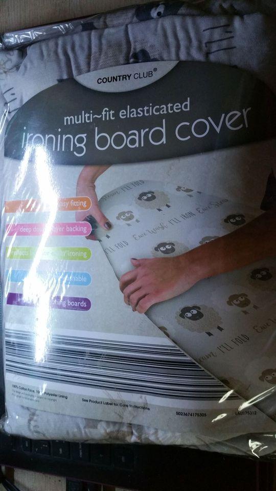 Preview of the first image of Brand new Ironing board cover sheep pattern.
