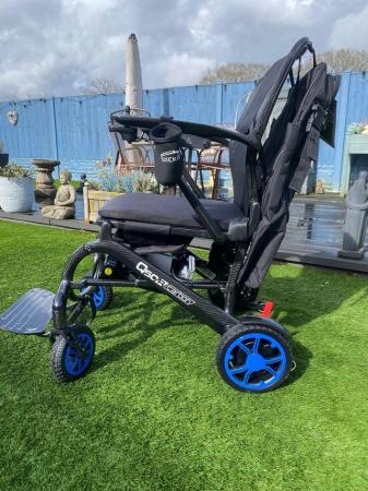 Image 1 of QUICKIE Q50 R Carbon Foldable Powered Wheelchair