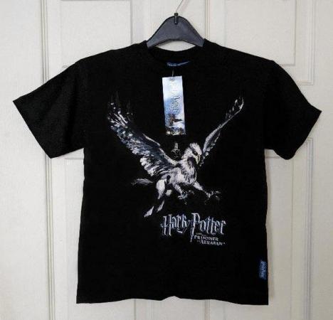 Image 1 of BNWT Black Harry Potter Kids T Shirt - Age 5/6 Years