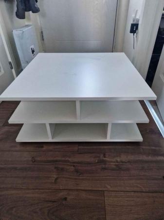 Image 2 of White coffee table by Castleton Home