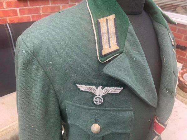 Image 8 of German Officers 1940’s Uniform Jacket with Trousers
