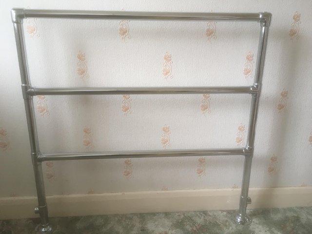 Preview of the first image of Chrome Traditional style Towel Radiator.