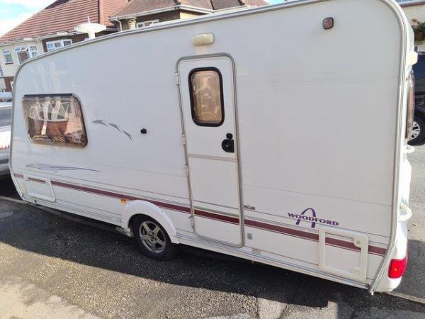 Image 3 of Swift Archway Woodford touring caravan with motor mover
