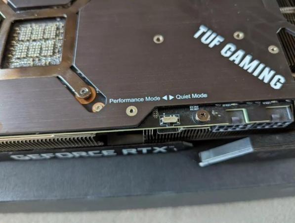 Image 7 of Asus TUF RTX 3080 12GB with receipt warranty until June 2025
