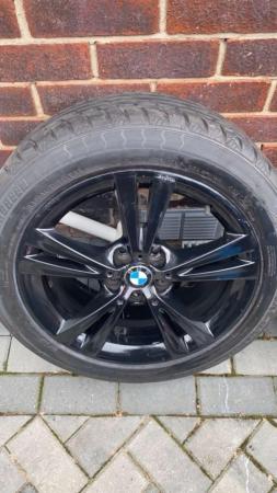 Image 1 of BMW wheels and new tyres x four
