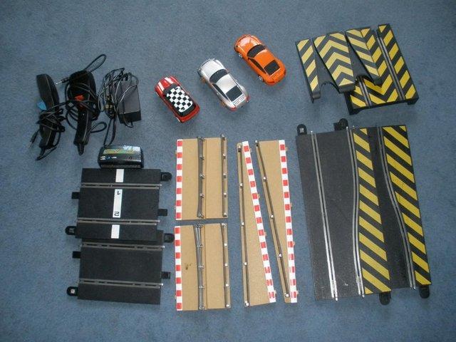 Preview of the first image of Scalextric Set used with extras.