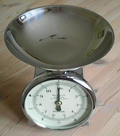 Image 2 of SALTER Traditional style kitchen scales - Stainless Steel