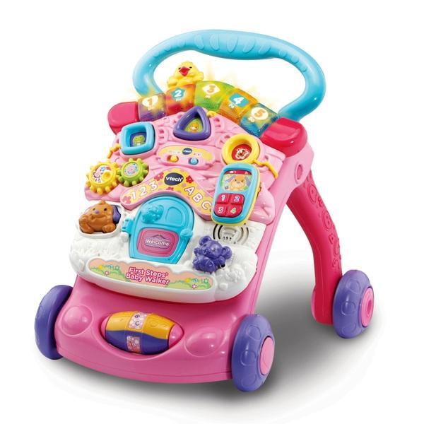 Preview of the first image of Vtech First Steps Baby Walker (Pink).