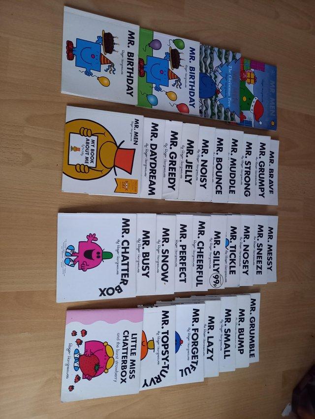 Preview of the first image of 30 Mr.Men & 1 Little Miss storybooks by Roger Hargreaves.