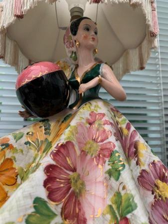 Image 3 of Italian style lady lamp in good working condition