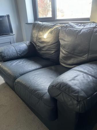 Image 2 of Genuine soft leather sofa