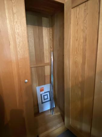 Image 1 of Solid French Oiled Oak Wardrobe Large