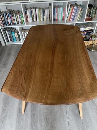 Image 1 of Ercol mid century drop leaf table Golden Dawn